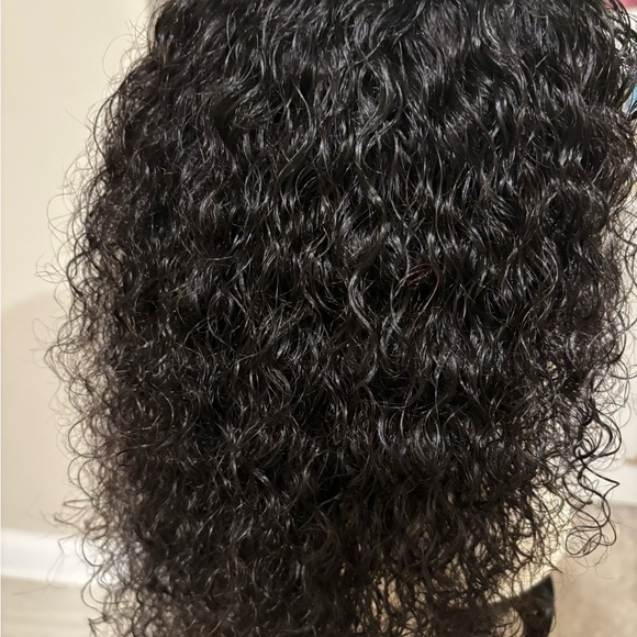 Human hair wet and wavy wig - Picture 3 of 8